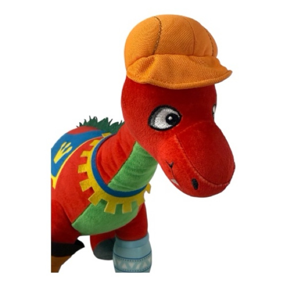 LEGOLAND Red Dinosaur Plush Aurora World Exclusive Knight's Kingdom Castle